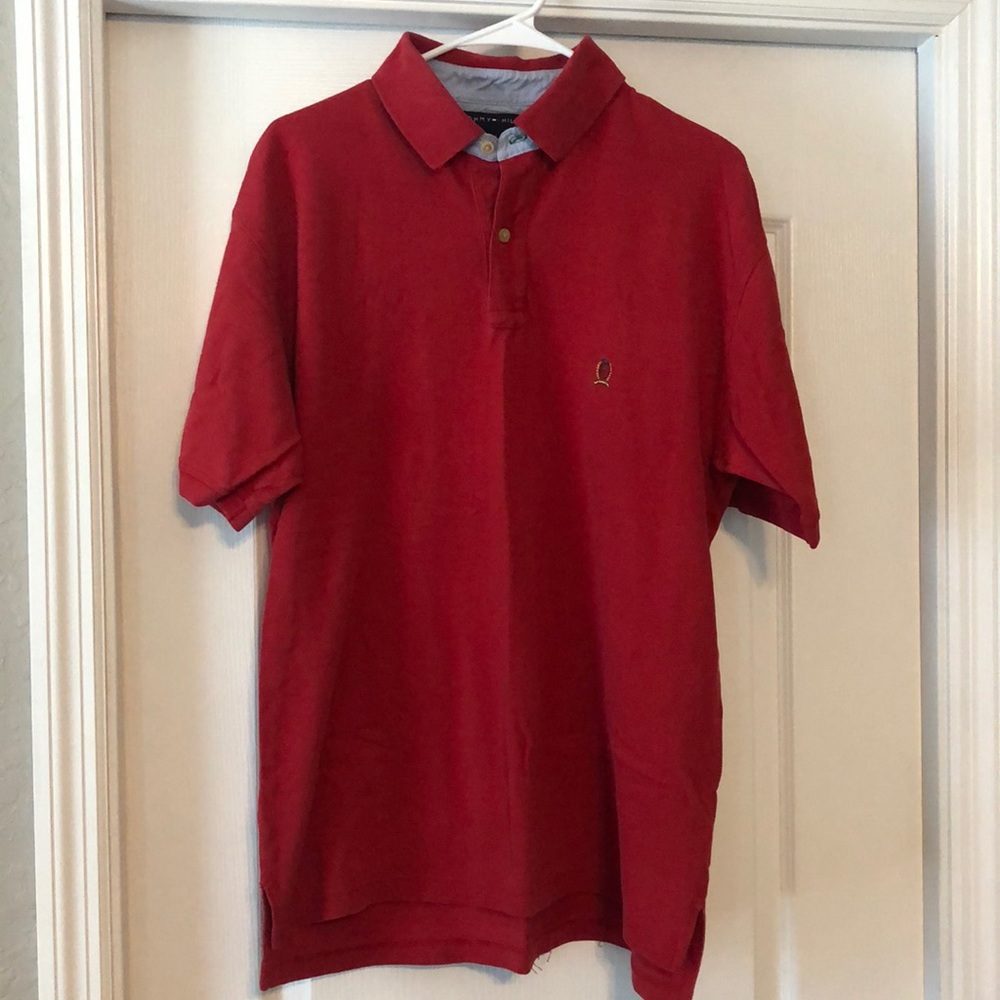 Tommy Hilfiger Red Polo
